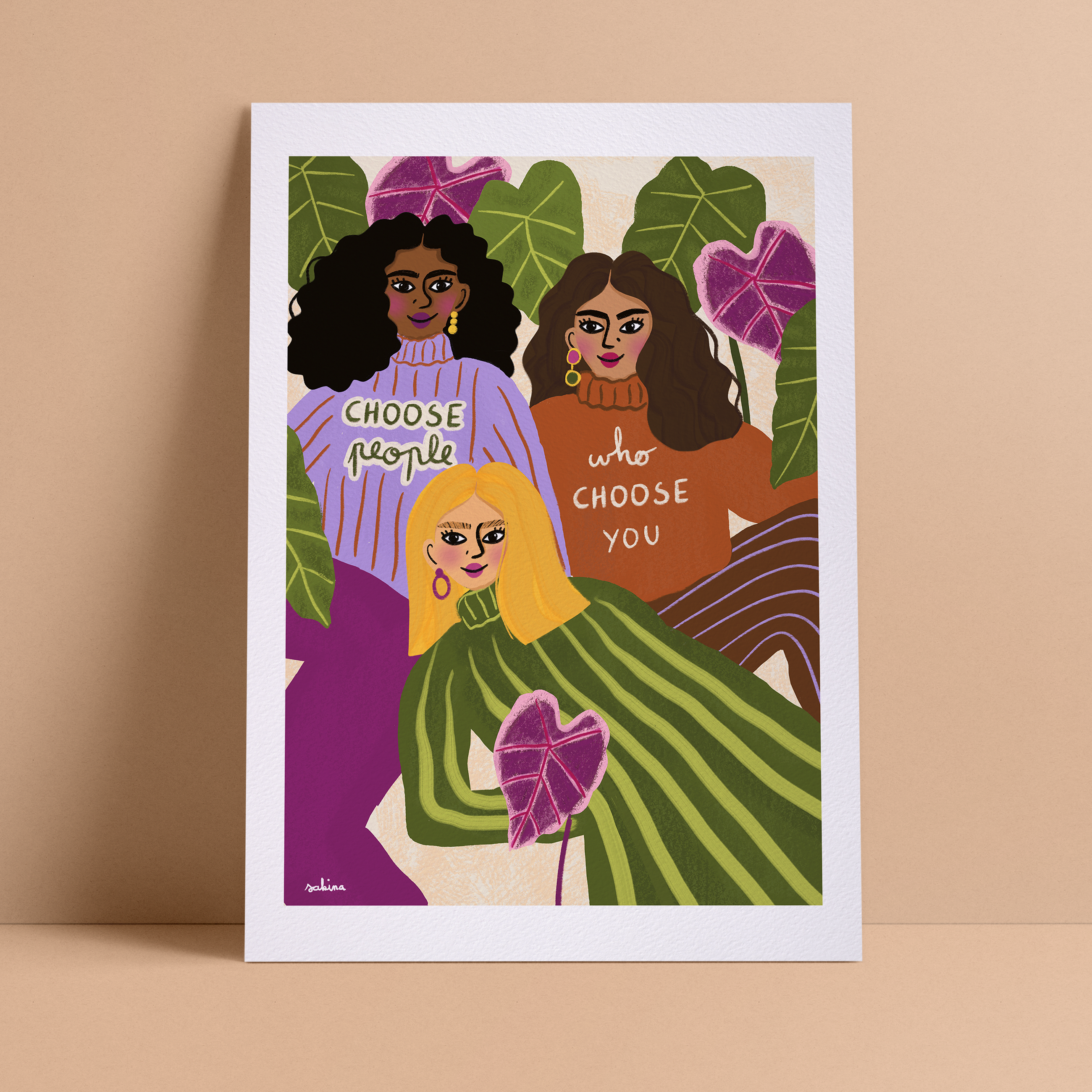 Choose people Print