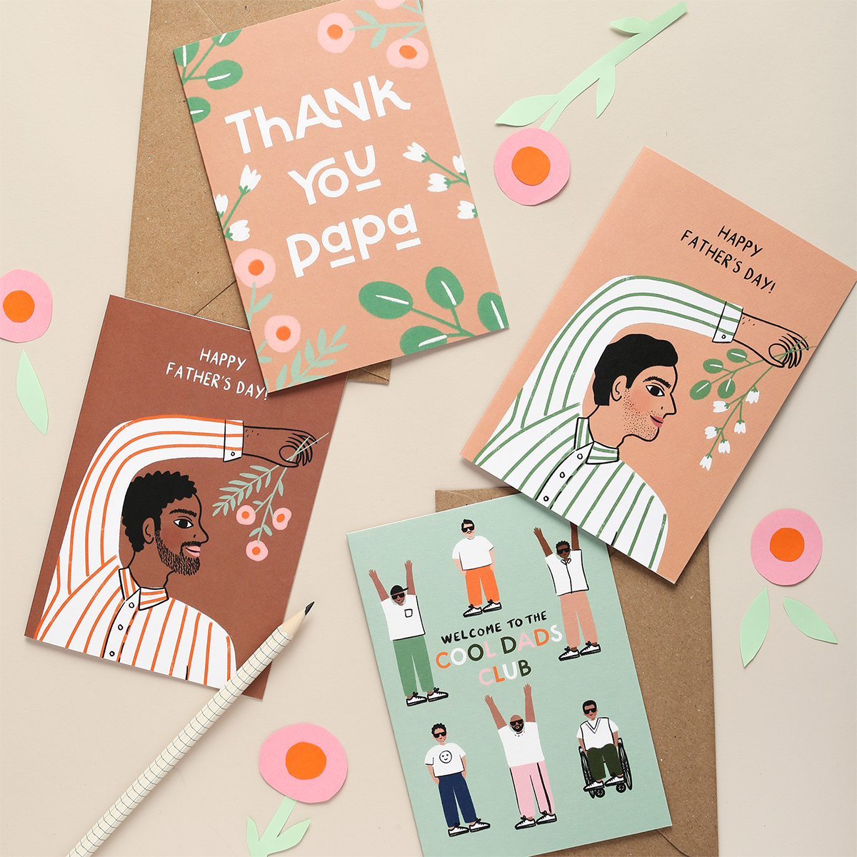 Thank You Papa Card