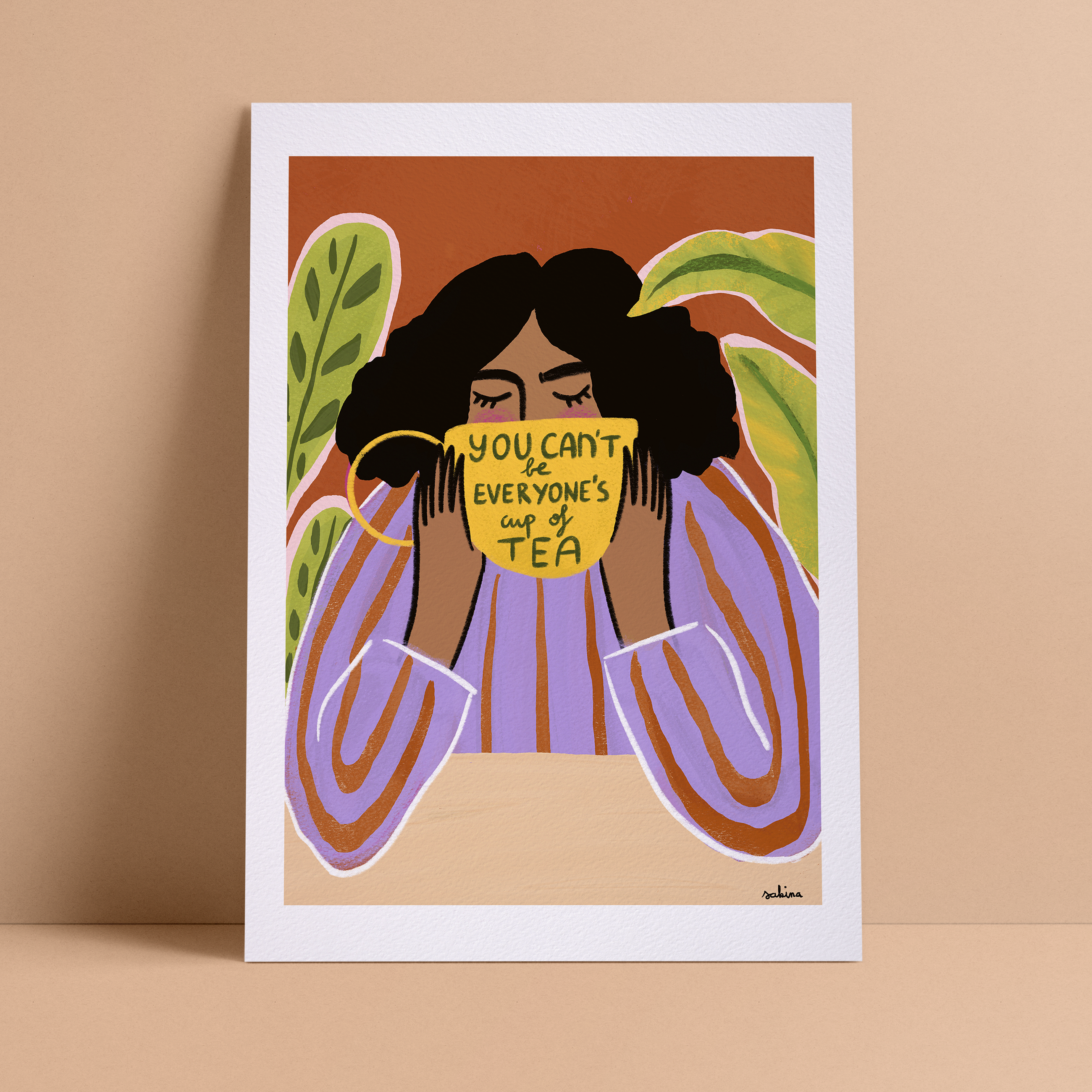 Hot Tea Print