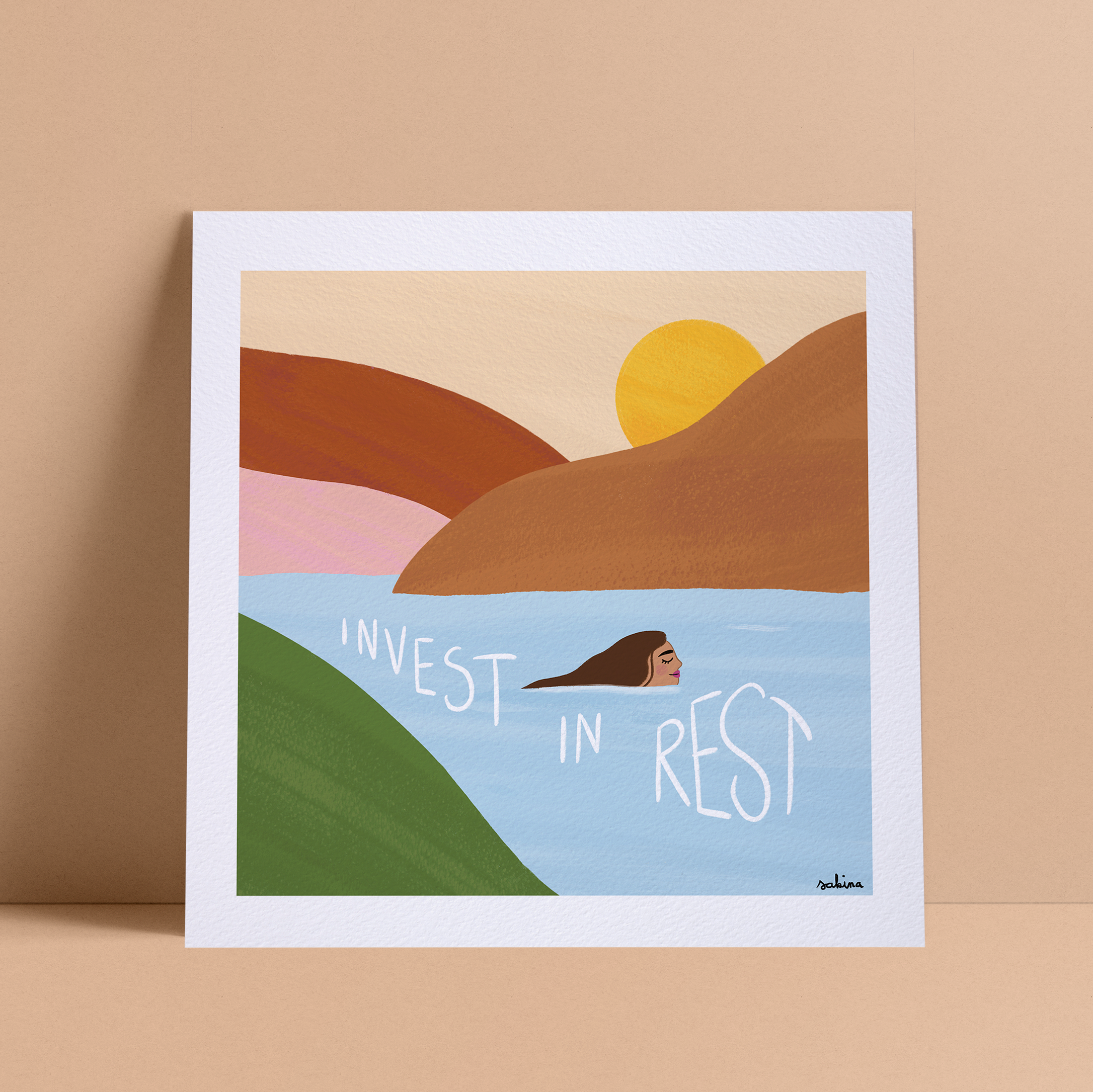 Rest Print