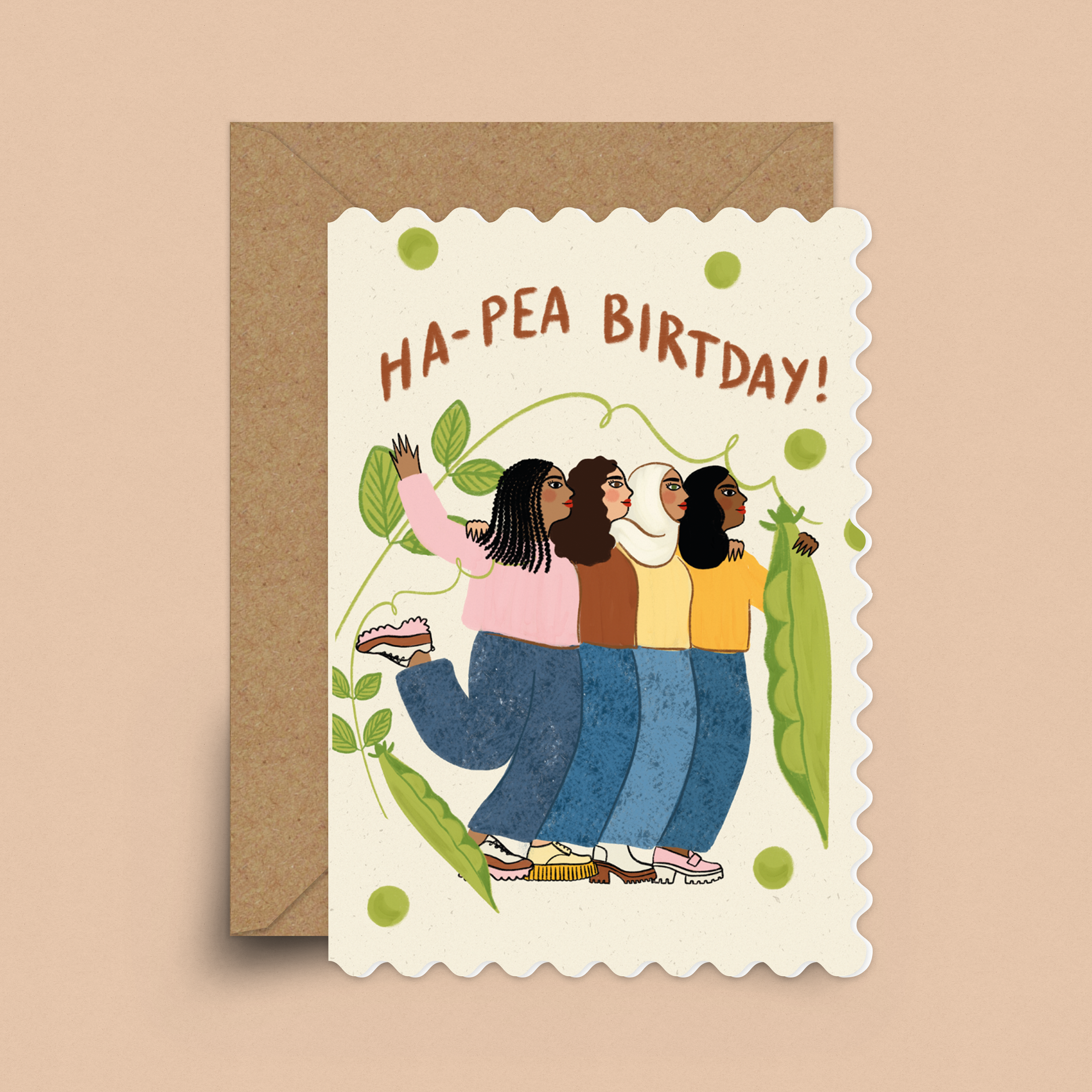 Ha-pea Birthday Card