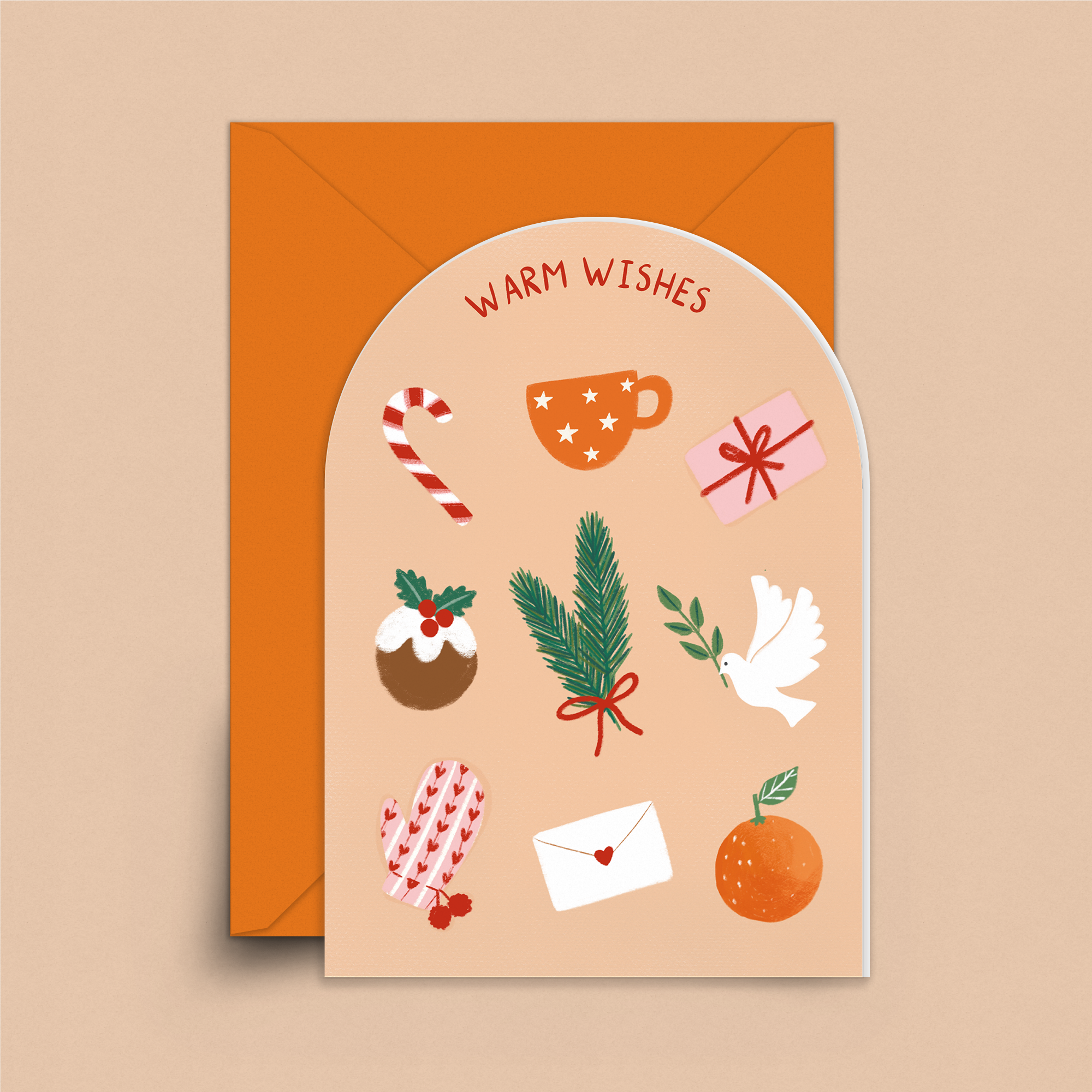 Christmas warm Card