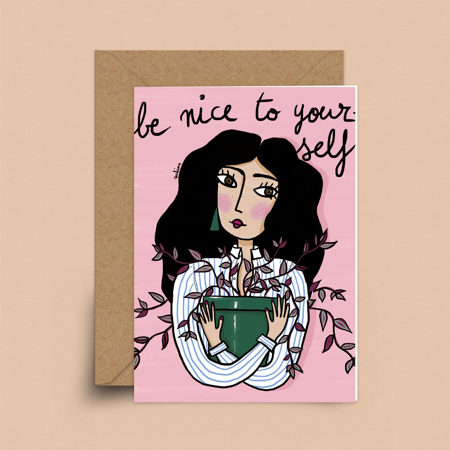 Be nice to yourself Card