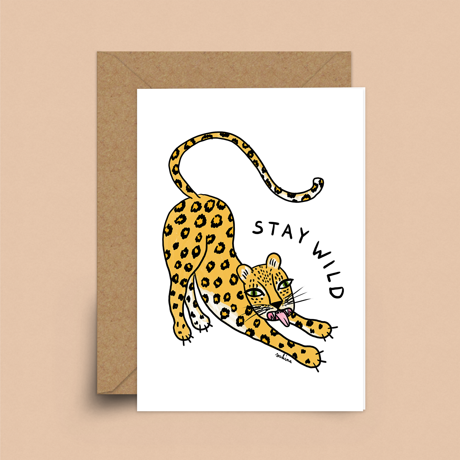 Stay wild Card