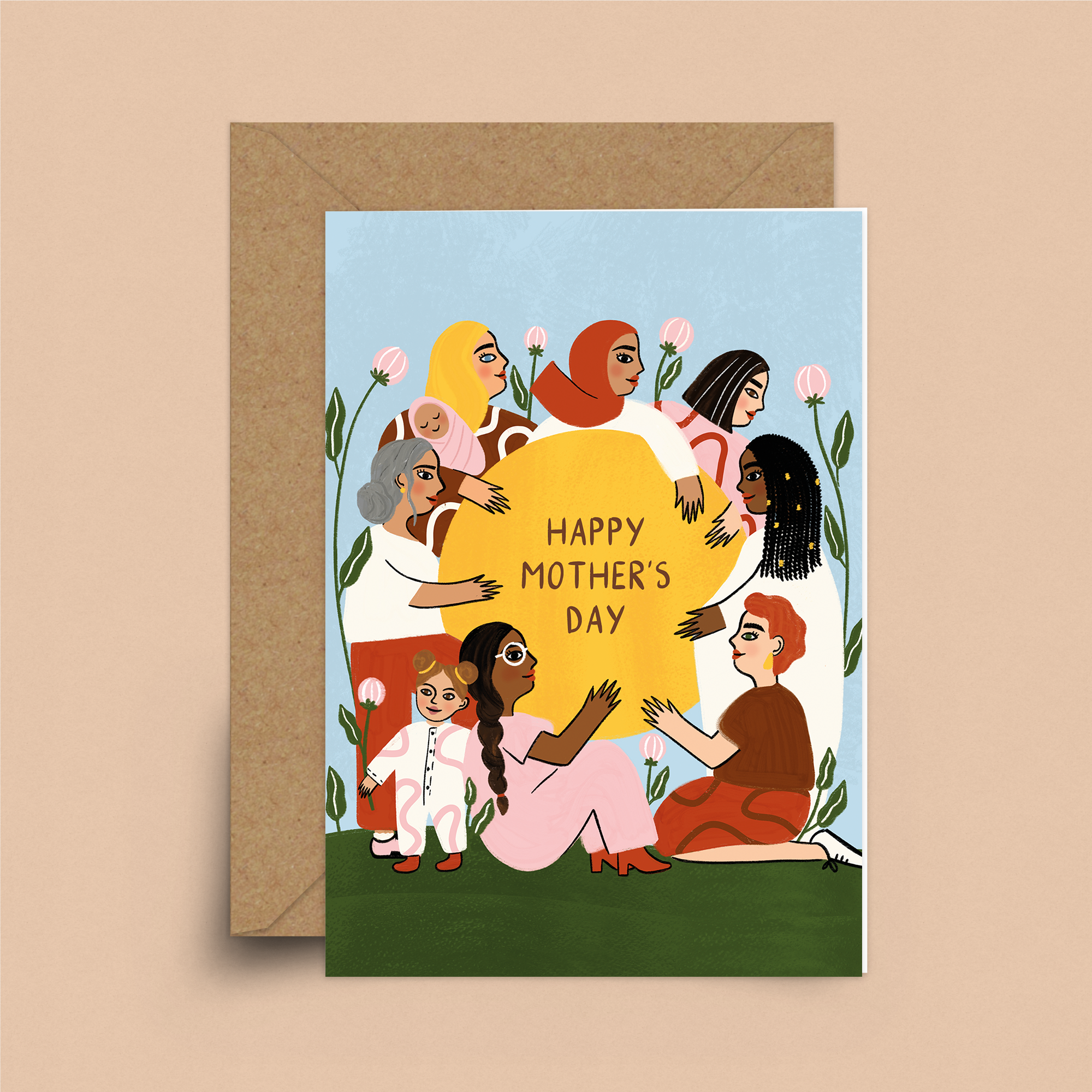 Mother's day sun Card