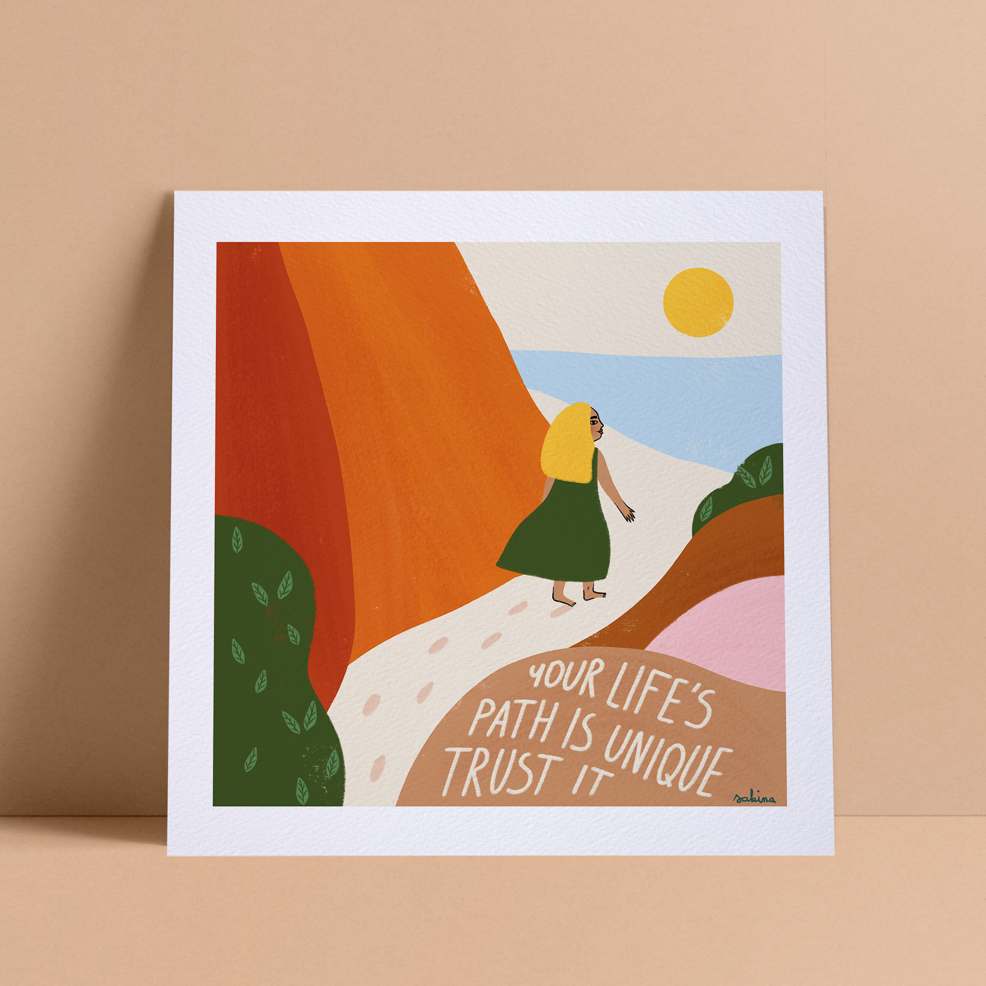 Your Life Path Is Unique Print