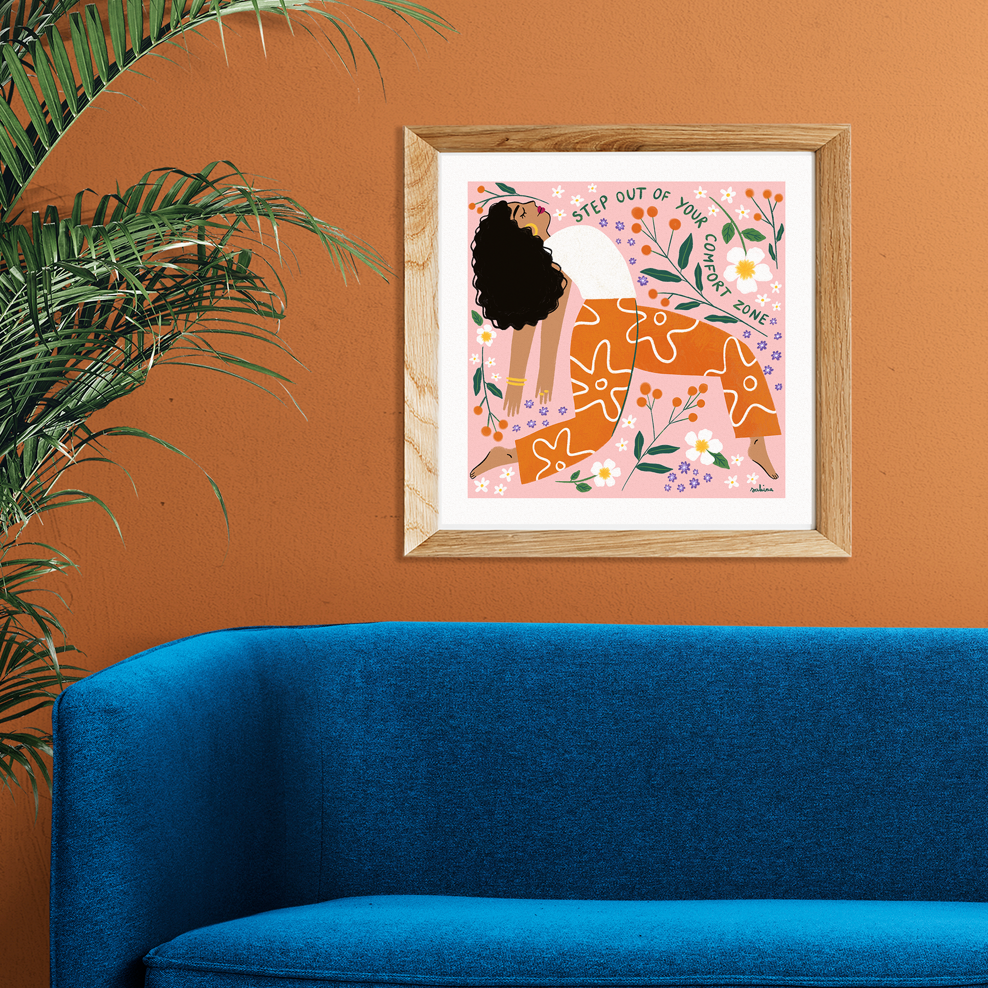 Step Out of Your Comfort Zone Print