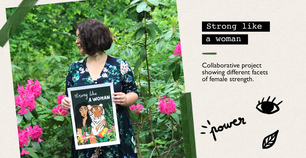 Strong like a woman: a personal and collaborative art project