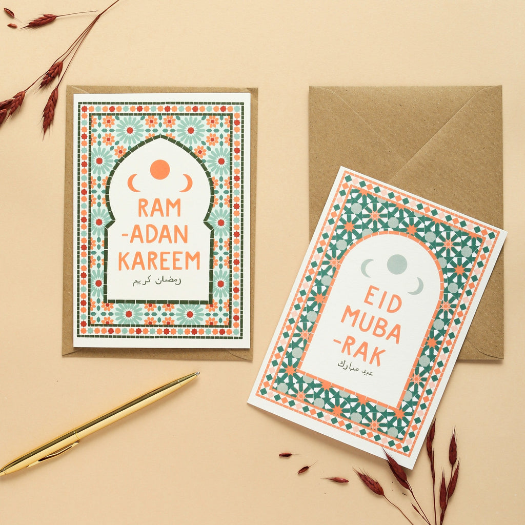 Eid + Ramadan Greeting Cards Set